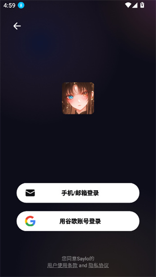 saylo AI 语音互动界面